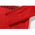 thumbnail image 6 of Camii Mia Big Girls Ugly Christmas Sweater Knite Pullover Xmas Reindeer Elk Girls Sweaters, 6 of 8