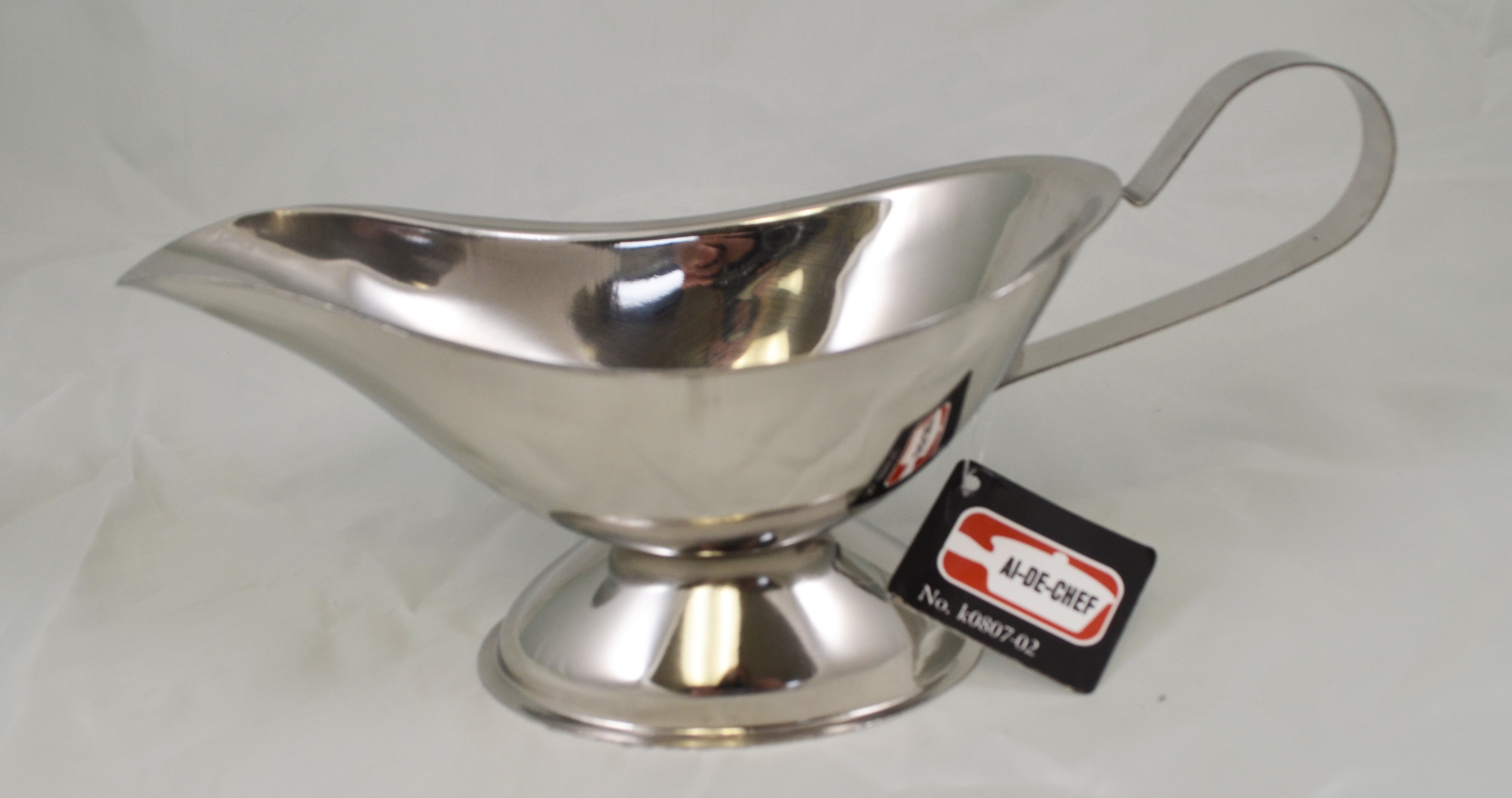 12oz Stainless Steel Sauce Gravy Boat Restaurant Grade K080703
