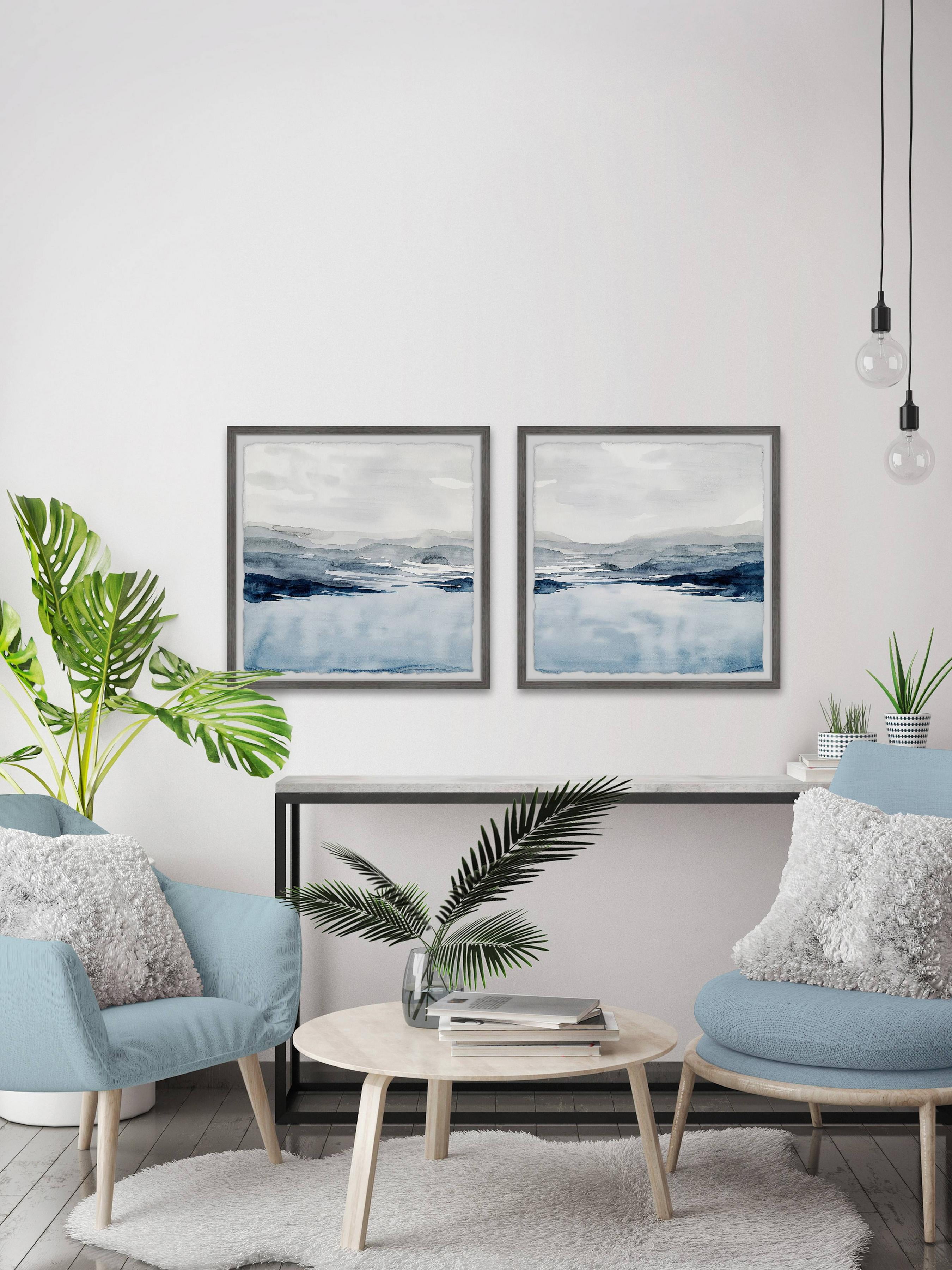 Marmont Hill Faded Horizon III Diptych
