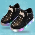 thumbnail image 2 of NOKIO Spring And Autumn Korean Version Of Big Children'S Sports Lighting Children'S Shoes Children'S Rhineston𝖾 Cartoon Led Luminous Soft Bottom Girls' Shoes, 2 of 9