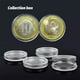 thumbnail image 5 of Advancent Soporte para cápsulas de monedas de 27MM, 100 Uds., soportes transparentes para monedas, junta protectora de sellado fino redondo, Almacenamiento y organización del hogar, 5 of 6