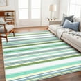 thumbnail image 7 of FULIE 5'x8'Boho Area Rugs Living Room Rugs Non-Slip Carpet Rug,Green, 7 of 7