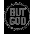 thumbnail image 4 of Lovelywholesale Women's Plus Size Rhinestone But God Letter Print T-shirt S-5XL, 4 of 4