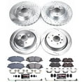 thumbnail image 3 of PowerStop Front and Rear Z23 Evolution Sport Carbon-Fiber Ceramic Brake Pad and Drilled & Slotted Rotor Kit Fits: LAND ROVER Select Models K6720, 3 of 10