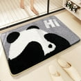 thumbnail image 6 of AuroraX Bathroom Rugs,Cute Absorbent Non Slip Washable White Bathroom Rug for Tub Home Bathroom Decor Rustic/Lodge, 6 of 7