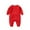 Red, variant on Coerni Summer Baby Boy Girl Rompers Bodysuit Solid Long Sleeves Jumpsuit Playsuit One Piece Outfit Fall Winter Clothes