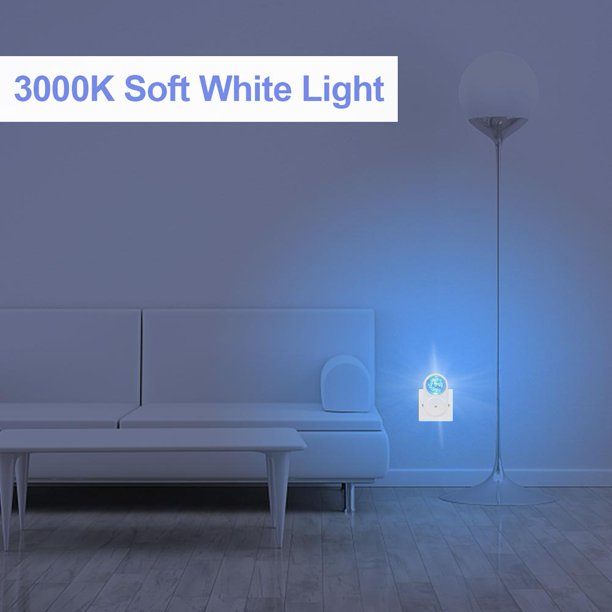 Lámpara 2pcs Atmósfera Luces de noche de noche RGB regulable para dormitorio (enchufe de EE. UU.) Ehuebsd Para estrenar