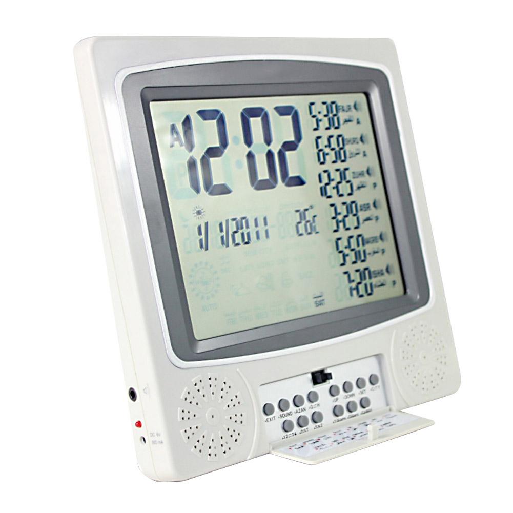 Peahefy Muslim Azan Clock Islamic Muslim Azan Electronic Alarm Clock 5 Times Prayer Reminder Table Clock Calendar Azan Table Clock Walmart Canada Peahefy Muslim Azan Clock Islamic Muslim Azan Electronic Alarm Clock 5 Times Prayer Reminder Table Clock Calendar Azan Table Clock Walmart Canada