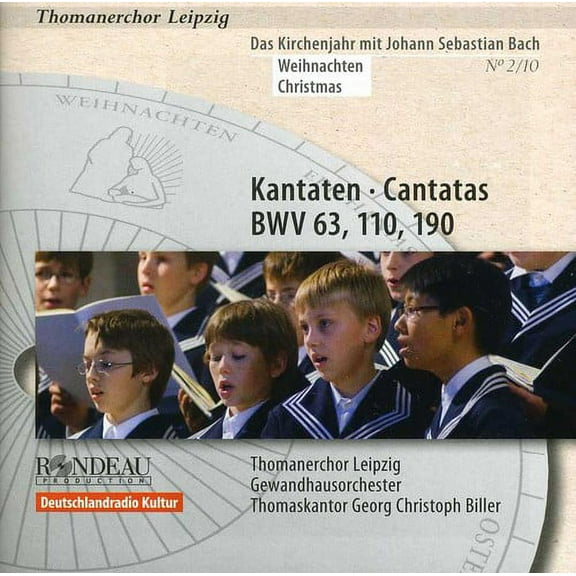 Thomanerchor Leipzig - Cantatas for Christmas: Liturgical Year 2 - Music & Performance - CD