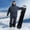 Navy, variant on Mens Snowboard Jacket Women Ski Jackets Waterproof Insulated Snow Coat Winter Hooded Mountain Coats Brown S