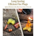thumbnail image 3 of Fire Plugs Fire Starters - Windproof Fire Starter for Campfires Long Brun Time - Fire Starters for Fireplace,Chimney,BBQ Grill,Camping Fire,Wood Stove - Emergency Survival Tools 24pcs, 3 of 5