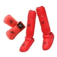 thumbnail image 4 of Equipo de entrenamiento de taekwondo kusrkot guantes de boxeo espinilleras para ejercicios de agarre, 4 of 8
