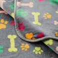 thumbnail image 2 of Dog Blanket Black For Cats Puppys Upgrade Double Using Premium Fluffy Fleece Pet, 2 of 4