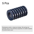 thumbnail image 3 of Unique Bargains Die Spring, 5 Pack 35mm OD 55mm Long Spiral Stamping Light Load Compression Die Springs, Blue, 3 of 5
