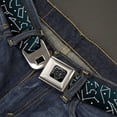 thumbnail image 2 of Buckle-Down Belt, Seatbelt Buckle Belt, Constellations Scattered Midnight Blue White, Youth 22 to 32 Inches, 2 of 9