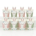 thumbnail image 4 of Sokhug Easter Bunny Disposable Paper Cups Set, 8 Cups and 8 Sleeves with Cute Design for Holiday Party Tableware and Spring Celebration, 4 of 6