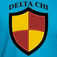 thumbnail image 3 of CafePress - Delta Chi Full Color Icon T Shirt - Men's Fitted T-Shirt, 3 of 4