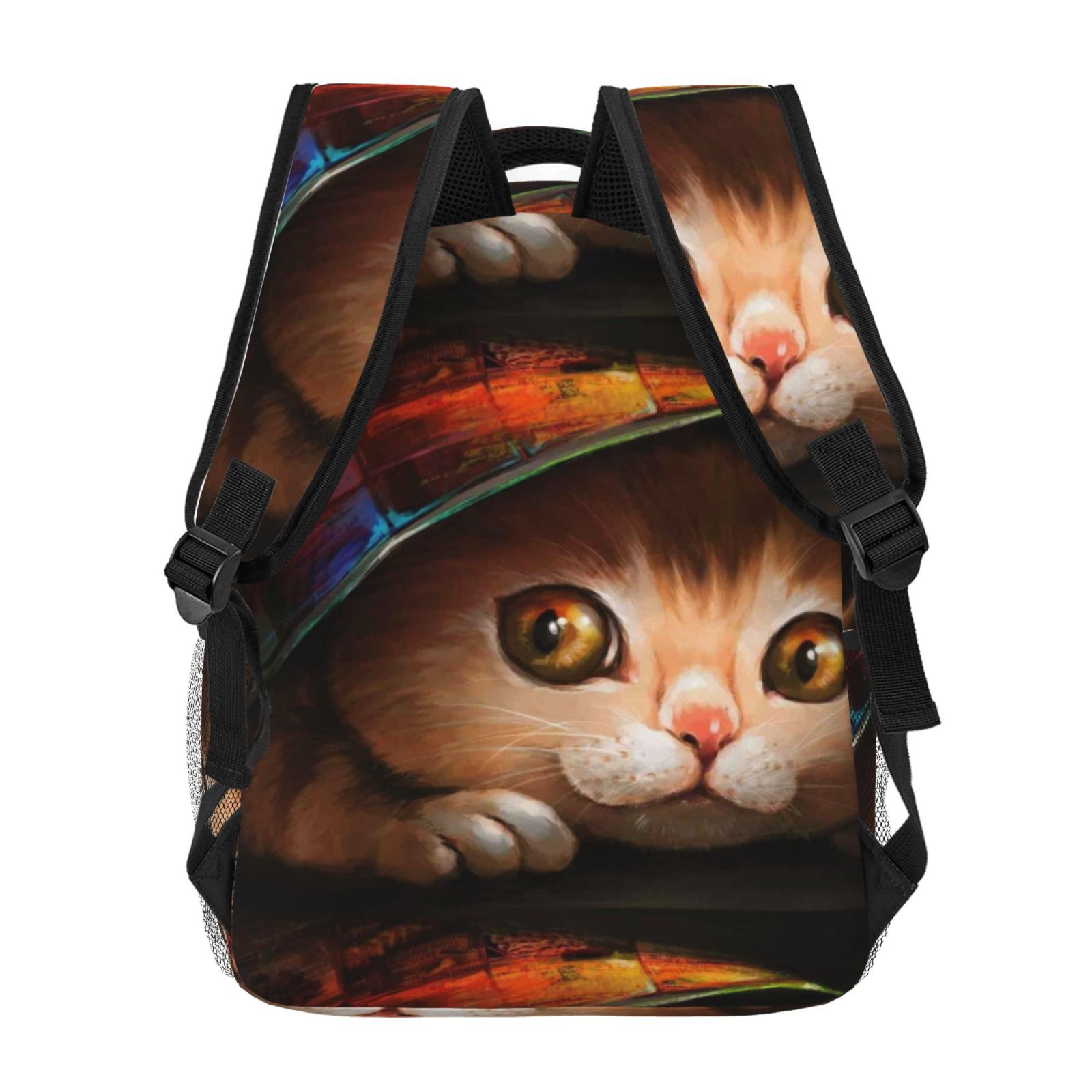 Xecao Animal Cat Backpack, a stylish and functional choice for both men and women, is the perfect basic bookbag for college, work, or travel