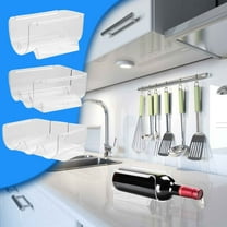 Multi-layer Cup Rack, Stackable Transparent Tabletop Organizer with Slip-resistant Strips for Insulated Cups & Mugs, Space-saving Storage Solution for Kitchen Countertops & Office Desks