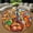 Thanksgiving Guitar 1, variant on Round Area Rug, Greece Parthenon Non-Slip Floor Mat, Soft Washable Carpet for Living Room Bedroom Decor 24 Inch