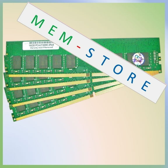 64GB (4x16GB) DDR4-2666 ECC UDIMM Memory Upgrade Synology RS1619xs , RS2818RP  (3rd Party)