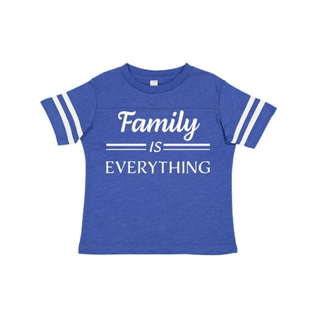 

Inktastic Family Is Everything in White Text Gift Toddler Boy or Toddler Girl T-Shirt