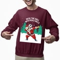 thumbnail image 2 of Christmas Sweatshirt, Deck the Hall with Pickle Balls Christmas Sweatshirt, Funny Santa Pickleball Sweater, Ugly Holiday Sweater for Pickleball Players, Holiday Pickleball Gift, 2 of 5