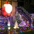 thumbnail image 4 of JMEXSUSS 33ft 100 LED Easter Lights Indoor, Clear Wire Multicolor Christmas Tree Lights Outdoor Waterproof, 8 Modes Plug-in Easter Lights String for Easter Christmas Tree Party Xmas, 4 of 6