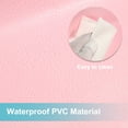 thumbnail image 4 of Uxcell Peel and Stick Wallpaper 22" x 394" Waterproof Frosted Wall Paper Rose Pink, 4 of 7