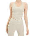 thumbnail image 2 of Chaleco deportivo transpirable en forma de U con rosca para fitness, ropa exterior para culturismo, yoga, espalda hermosa, ropa interior sin mangas para correr para mujeres, 2 of 5