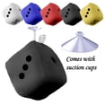 thumbnail image 2 of Dados de peluche de dibujos animados para coche, colgante de juguete con ventosa, descompresión, regalo creativo, accesorios de decoración Interior, 2 of 4