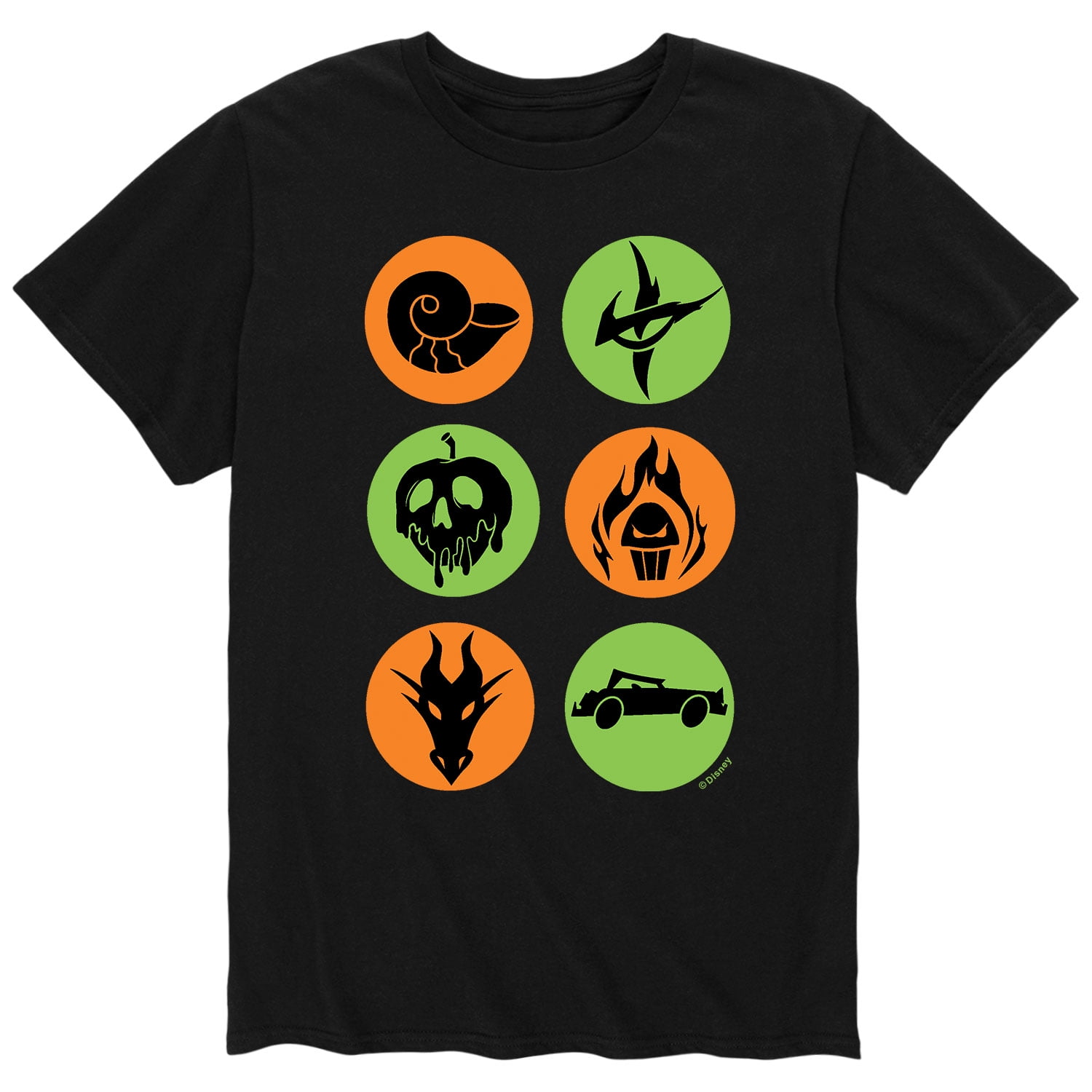 Disney Villains - Icons Short Sleeve Graphic T-Shirt