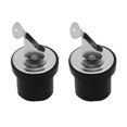 thumbnail image 1 of Compression Drain Plug Screw Type Rubber Seal Yacht Boat Drain Plug for 7/8-Inch Diameter Drains, Locks in Place 2PCS, 1 of 5