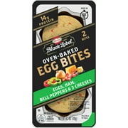 HORMEL BLACK LABEL Egg Bites With Pork Ham, Bell Peppers, And 3 Cheeses, Refrigerated, 4.2 oz Plastic Microwaveable Tray