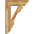 thumbnail image 3 of Ekena Millwork 6"W x 26"D x 38"H Olympic Slat Rough Sawn Bracket, Western Red Cedar, 3 of 4