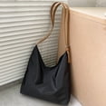 thumbnail image 2 of Bolso de mujer Otoño e Invierno Estilo coreano Bolso de hombro para mujer que combina con todo Bolso de mano de lona de gran capacidad, 2 of 6