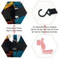 thumbnail image 3 of Football Foldable Car Garbage Can with Lid, Leak-Proof Mini Trash Can, Hanging Storage Bag - Car Trash Bin for Travel and Commuting, 3 of 6