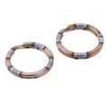 thumbnail image 1 of Almencla 5-6pack 2 Pieces Titanium Key Pocket Tool Mini Split Keychain Circle Clip 5 Pcs, 1 of 8