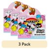 (3 pack) Finders Keepers Hello Kitty Milk Chocolate Hard Candy Egg with Toy Surprise 0.7oz