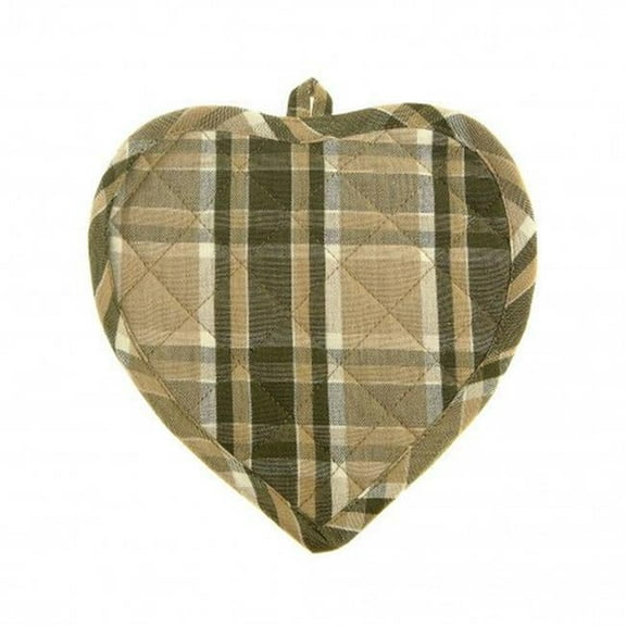 Mr. MJs Trading AG-41283S-2 Pot Holders Heart, Tulsi - Set of 2