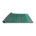 thumbnail image 2 of Ahgly Company Indoor Rectangle Oriental Turquoise Blue Industrial Area Rugs, 2' x 3', 2 of 4