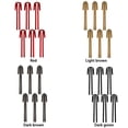 thumbnail image 2 of Yuarrent de terciopelo rústica, ideal para decorar árboles, con lazos grandes. Dimensiones: 2,5 cm/40 x 60 cm. Kits de decoración para fiestas rojo, 2 of 6