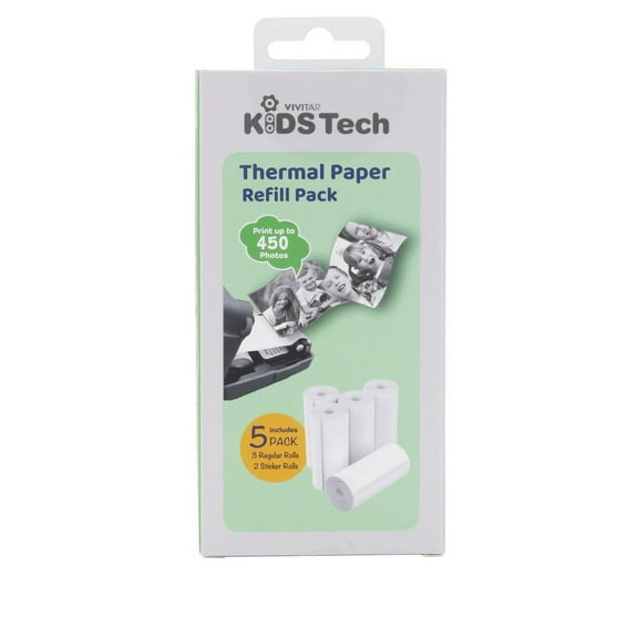 Kidstech 5 Pack Paper for InstaPrint Digital Camera