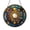 Acrylic 3.5 Inch, variant on Decorative Space Moon Stained Glass Window Hanging with Planetary Scene and Night Sky Effect