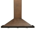 thumbnail image 2 of ZLINE 30 in. Designer Series Hand-Hammered Wall Mount Range Hood (8KBH-30), 2 of 5