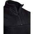thumbnail image 3 of Coldpruf Expedition Men's Zip-Up Base Layer - Black, Size Medium, 3 of 6