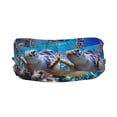 thumbnail image 3 of Wukai Sea Turtle Swims Sports sweatband,Men & Women Sweatband Headband for Running, Cross Training, Racquetball, Working Out, 3 of 7