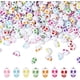 thumbnail image 1 of 555 piezas de cuentas de resina de colores con dijes espeluznantes, colgantes y cuentas con agujero para pulseras, collares y joyería DIY., 1 of 9