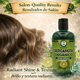thumbnail image 4 of Shampoo organic bergamot (16.9 fl oz) with aloe vera & rosemary SHAMPOO ORGANICO BERGAMOTA con Sabila & Romero Cont. net. 500 ml, 4 of 9