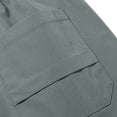 thumbnail image 6 of Aimik Athleisure Shorts for Men Side Zip Detail Contrast Trim Mens Workout Shorts Summer Lightweight Fashion Shorts for Training, 6 of 6